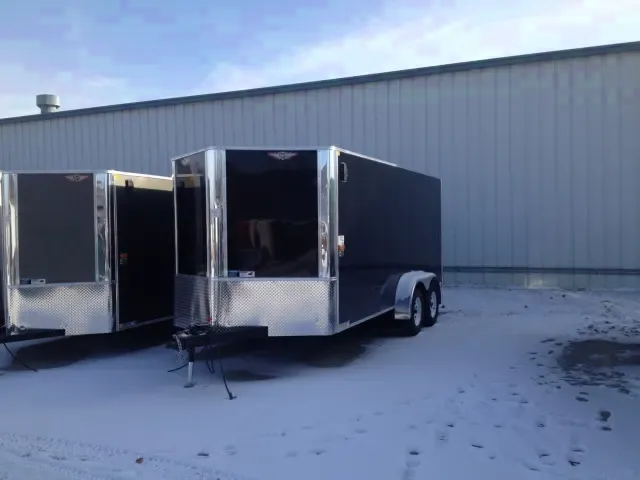 Cargo Trailer TA 16ft w/Ramp Door