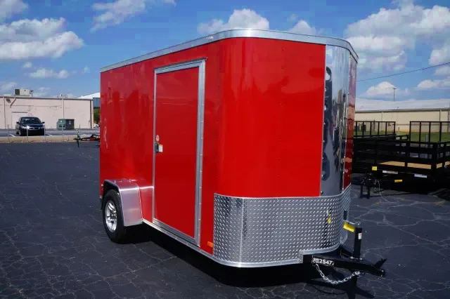 10FT...RAMP...RED...SINGLE AXLE