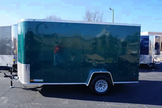 GREEN 12FT SA CAROG TRAILER W/RAMP