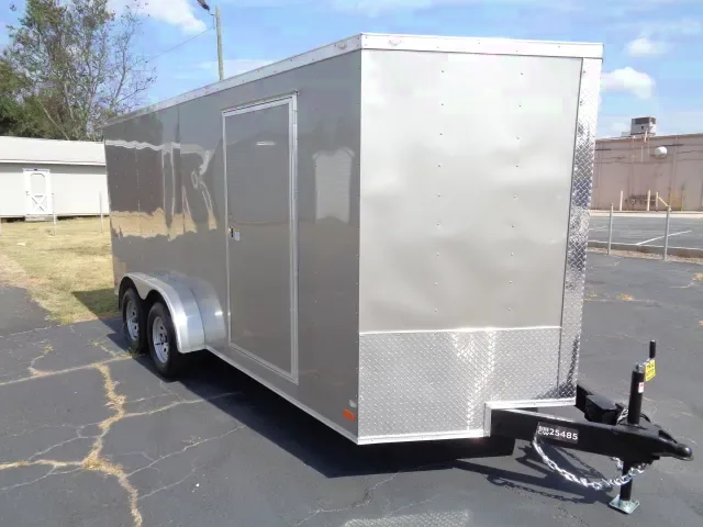 16FT  Arizona Beige Cargo Trailer