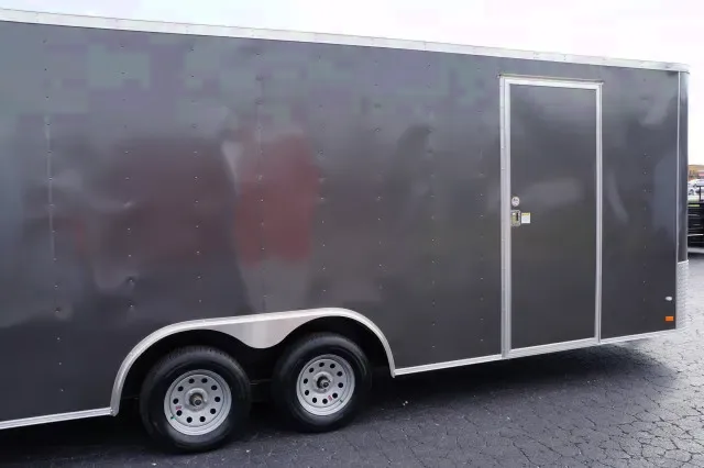 18FT  CHARCOAL GREY...RAMP DOOR