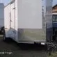 12FT SINGLE AXLE CARGO WITH V-NOSE RAMP