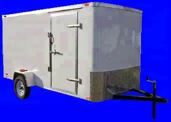 12FT SINGLE AXLE CARGO TRAILER