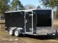 14FT TANDEM AXLE V-NOSE ENCLOSED CARGO TRAILER