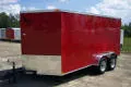 20FT Tandem Axle  Flat Front
