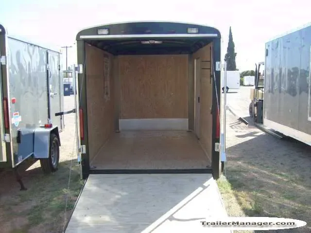 10ft Single Axle SILVER With Ramp-Flat Front