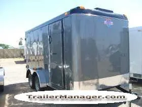 14ft  7K SILVER With Double Rear Doors