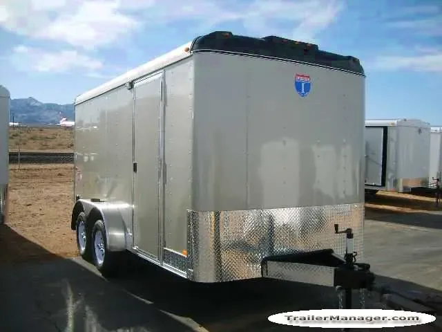 14ft Tandem Axle CHAMPAGNE With Ramp