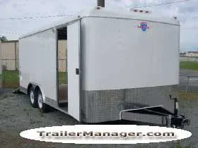 18ft Cargo 10K WHITE With Ramp