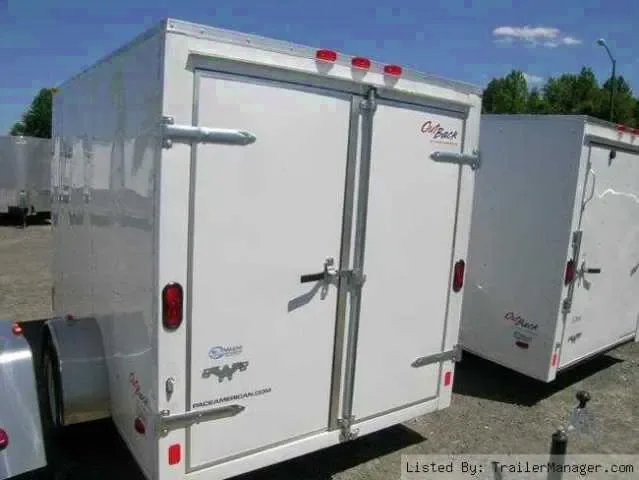 10FT SA CARGO TRAILER W/BARN REAR DOORS