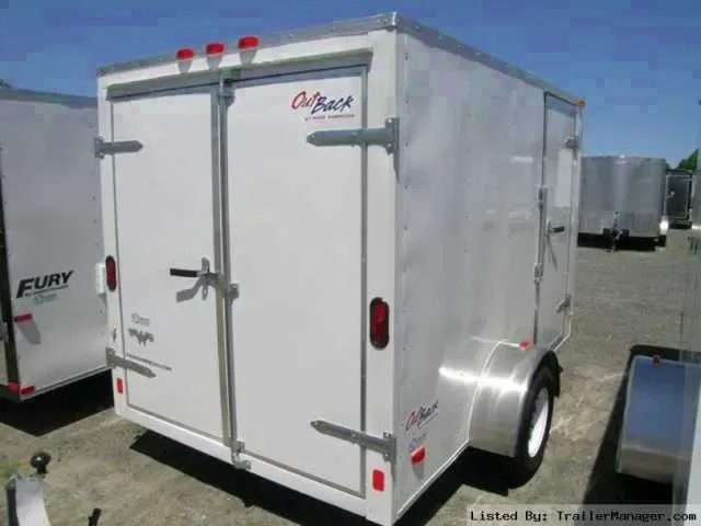 10FT CARGO TRAILER W/SINGLE 3500LB AXLE