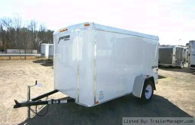 SA 10FT WHITE CARGO TRAILER