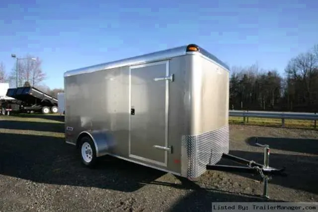 12FT SA CARGO TRAILER W/RAMP