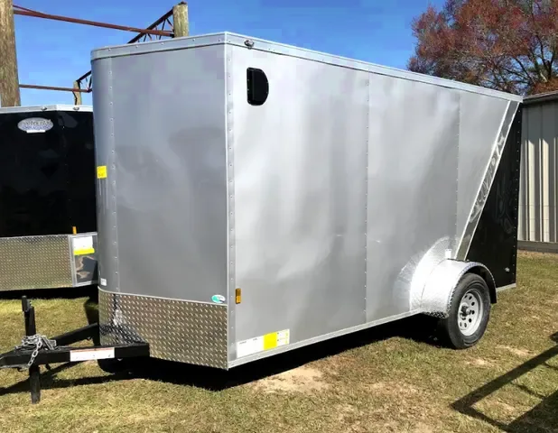 12FT SINGLE AXLE CARGO TRAILER-TWO TONE