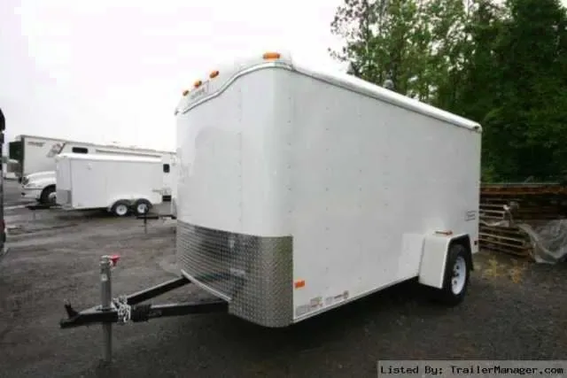12FT CARGO TRAILER WITH RAMP DOOR