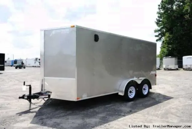 AZB 14FT V-NOSE WITH D-RINGS AND 2-3500LB AXLE