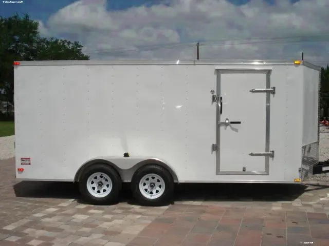 16ft Tandem Axle Cargo Trailer w/V-Nose