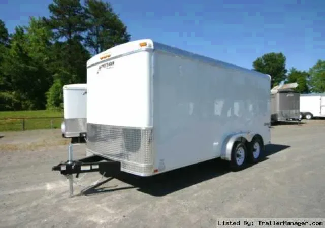 16FT CARGO TRAILER W/TANDEM 3500LB AXLES
