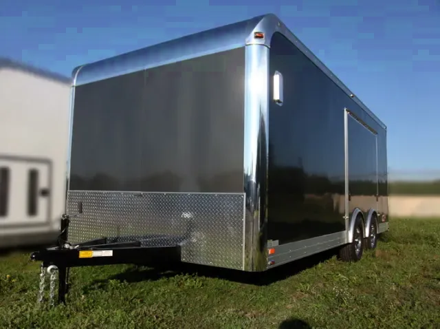 Pewter 20ft Car Hauler w/Tandem 5200lb Axles