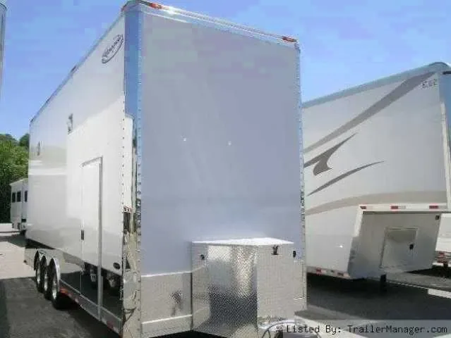 30ft STACKER WHITE TRAILER