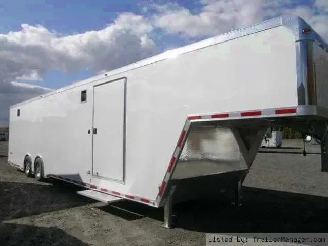 40FT ALUMINUM GOOSENECK CAR HAULER