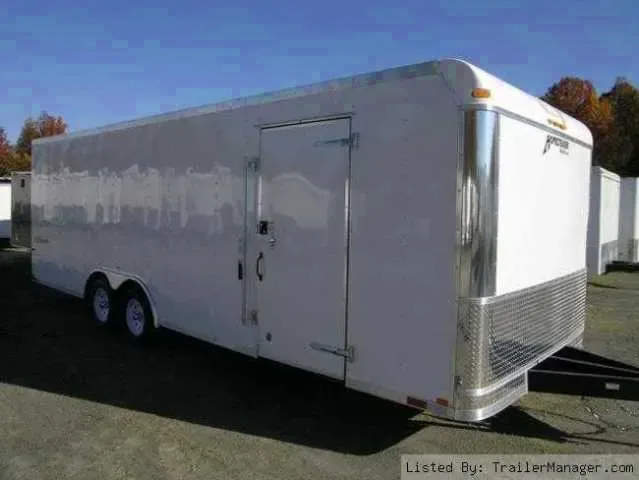 WHITE FLAT FRONT 24FT D-RINGS WITH CABINETS