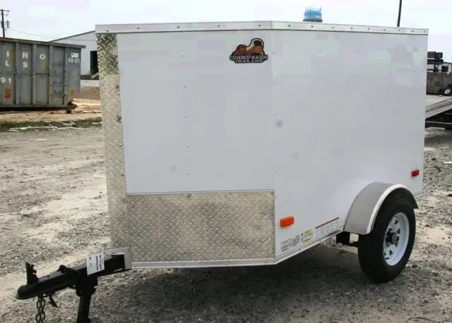 8ft Enclosed Trailer Single Axle
