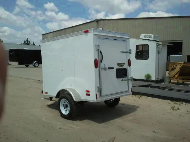 8ft Single Rear Door BP Cargo Trailer