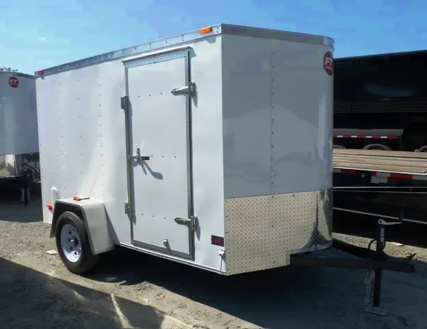 10FT CARGO TRAILER WITH REAR RAMP DOOR