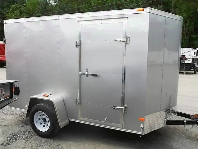 Cargo 10ft Silver V-Nose S/A