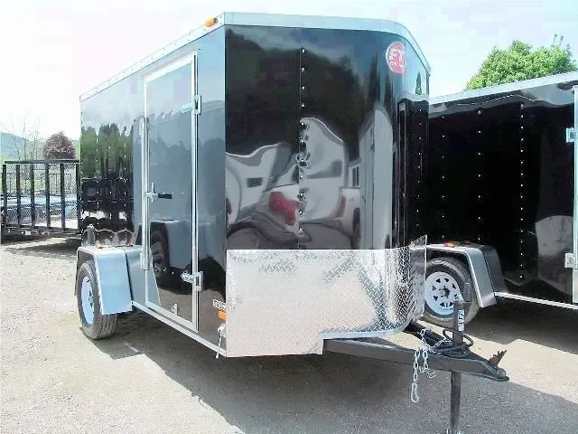 Black 10ft  cargo single axle
