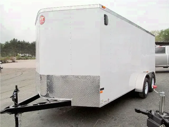 Cargo 16ft  White Double Rear Doors