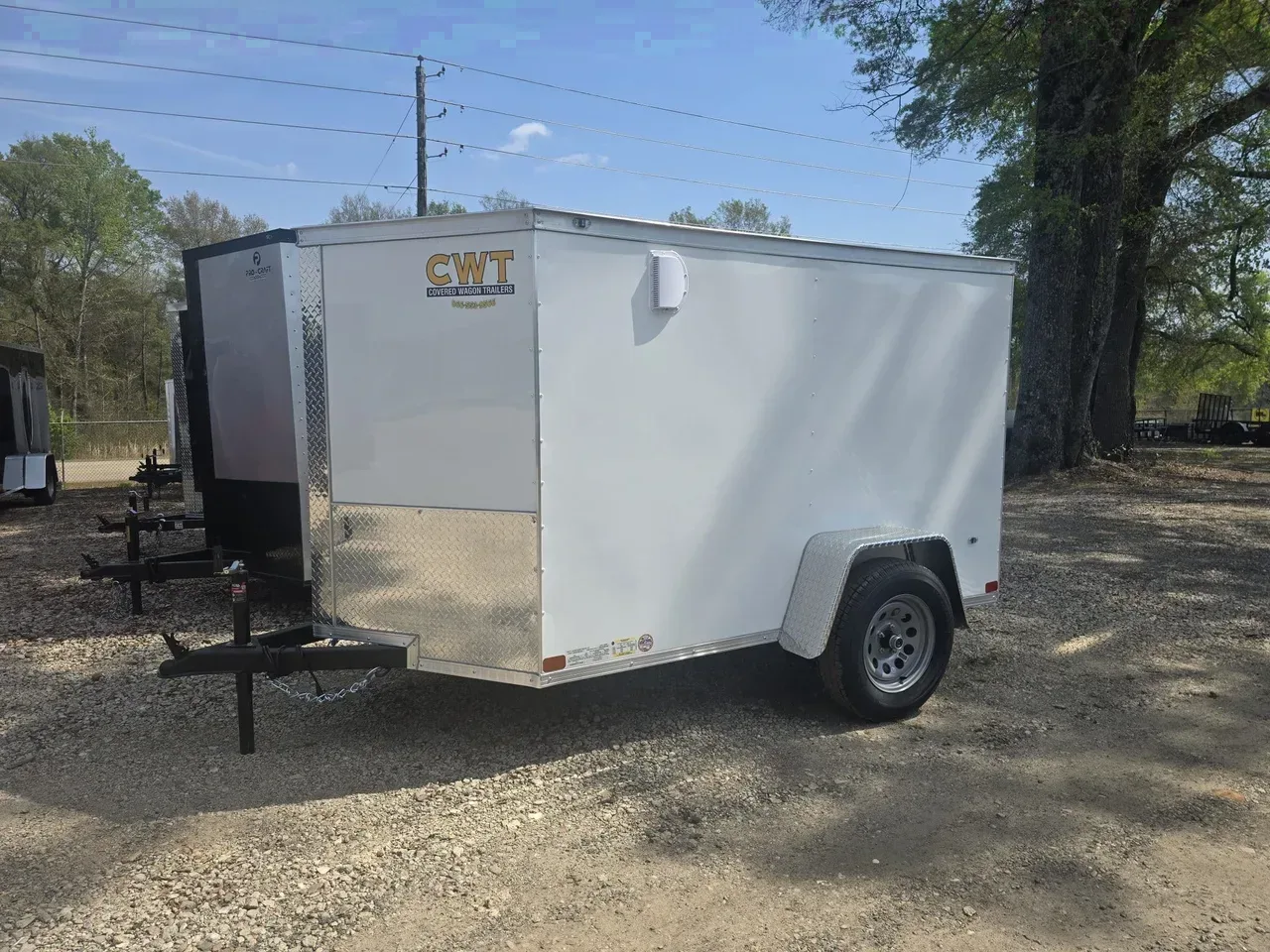Enclosed 2026 5X8 Covered Wagon Trailers 5×8′ Enclosed Cargo Trailer -eccw508-110847 5 ft. x8 ft.