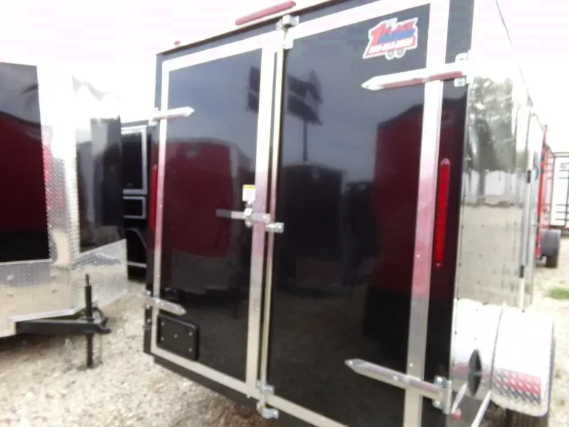 2025 Freedom 6x12 Black Enclosed Cargo Trailer - Bonaire, GA