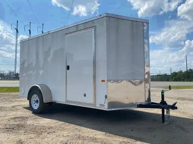 2025 Rock Solid Cargo 6x12 Enclosed Trailer with Ramp Door