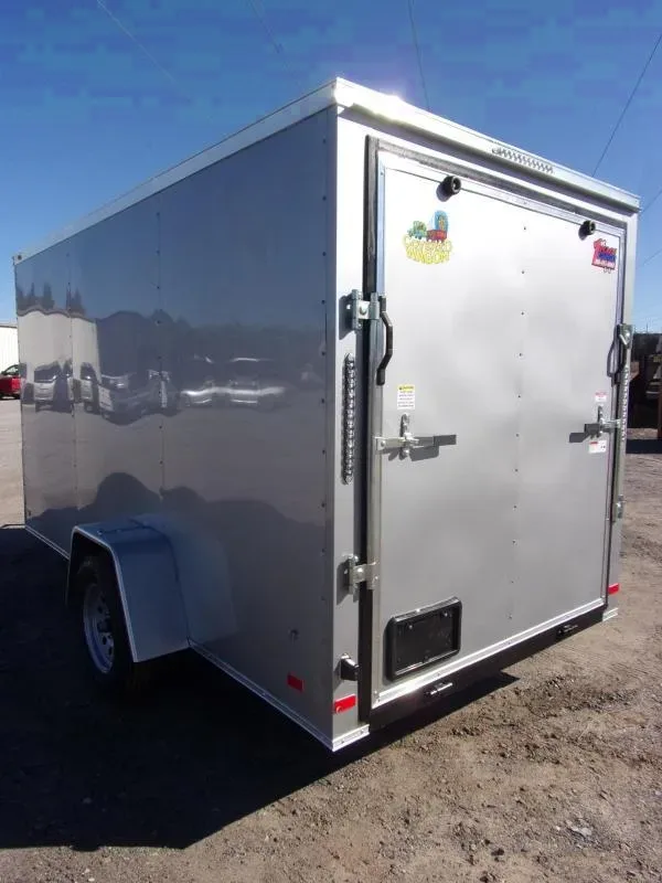 2025 Covered Wagon 6x12 Silver Gold Series Cargo Trailer - Bonaire, GA