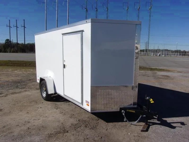 2025 Covered Wagon 6x12 Cargo Trailer with Ramp Door - Bonaire, GA