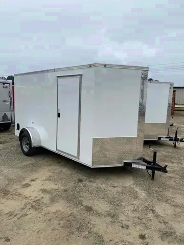 2025 NationCraft 6x12 Enclosed Cargo Trailer with Ramp Door