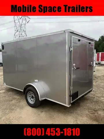 2025 NationCraft 6x12 Pewter Enclosed Cargo Trailer for Sale
