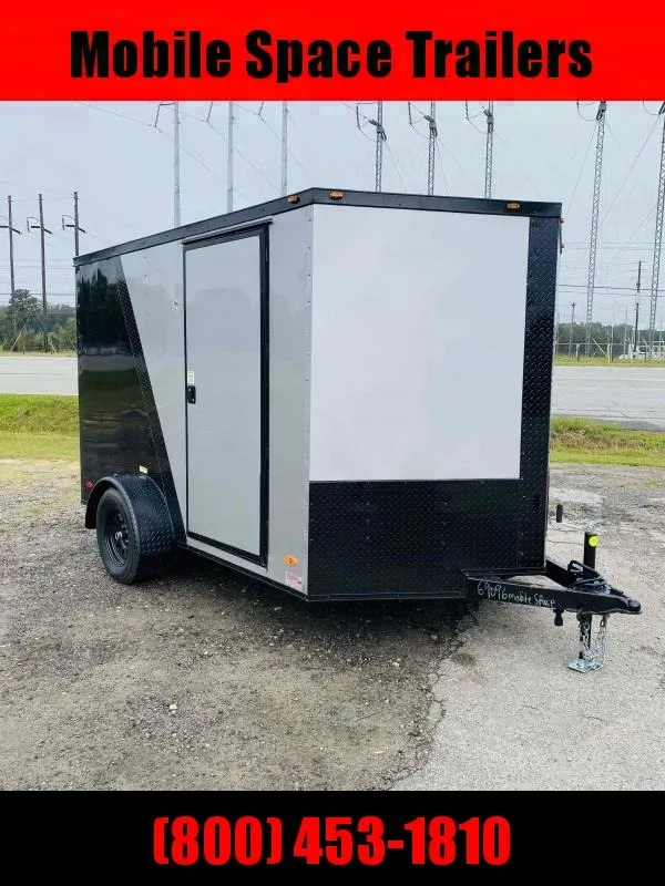 2025 Freedom 7x10 Blackout Motorcycle Cargo Trailer for Sale