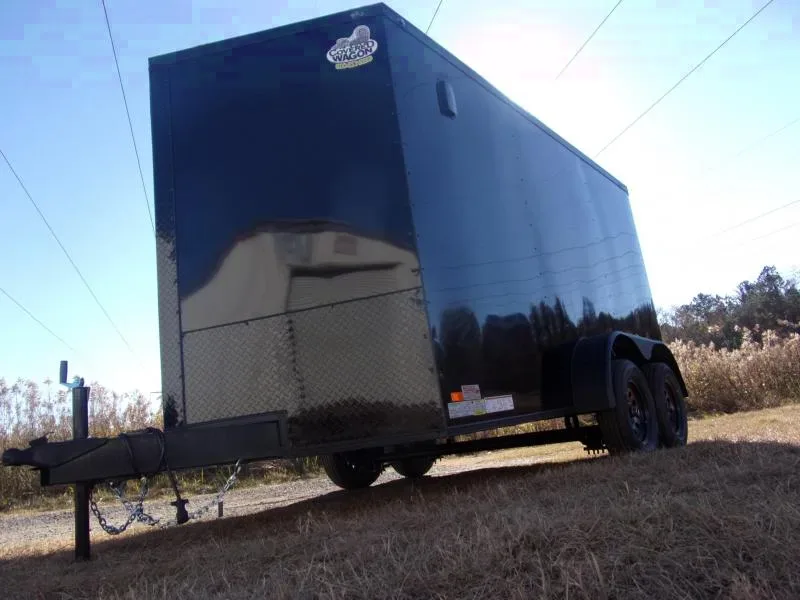 2025 Covered Wagon 7x12 Blackout Cargo Trailer - Bonaire, GA