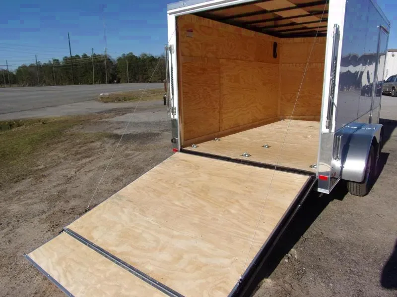 2025 Covered Wagon 7x12 MCP Enclosed Cargo Trailer with Ramp Door