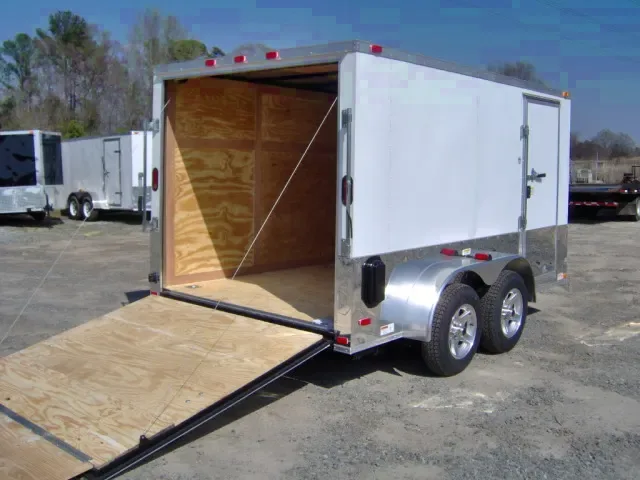 2025 Covered Wagon 7x12 Enclosed Motorcycle Trailer - Bonaire, GA