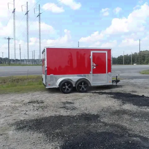 2025 Covered Wagon 7x12 Cargo Trailer - Bonaire, GA