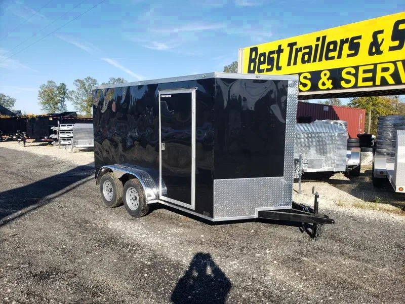 2025 Cargo United 7x12 Single Axle Contractor Trailer