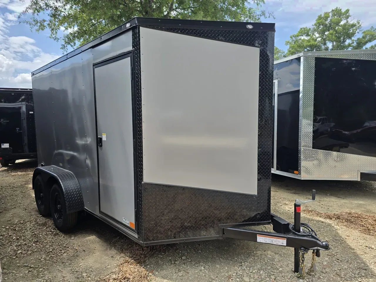 Enclosed 2026 7X12 Seed Cargo 7×12 7K Tandem Axle Enclosed Trailer -eccw712-002895 7 ft. x12 ft.