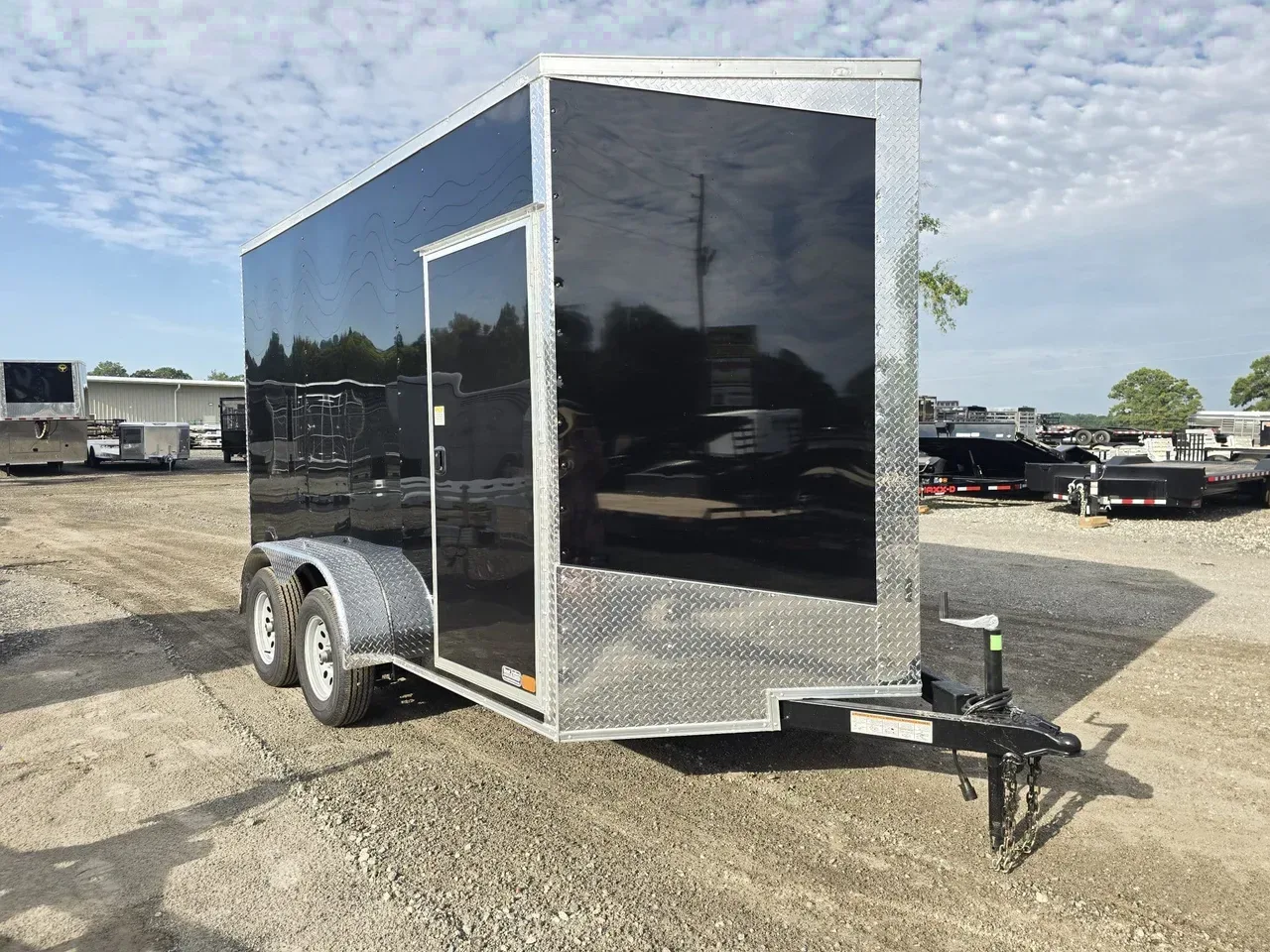 Enclosed 2027 7X12 Seed Cargo 7&amp;#215;12 Tandem Axle 7K Enclosed Trailer -eccw712-000471 7 ft. x12 ft.