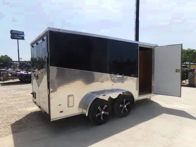 2025 Covered Wagon 7x14 Enclosed Cargo Trailer Sport Package