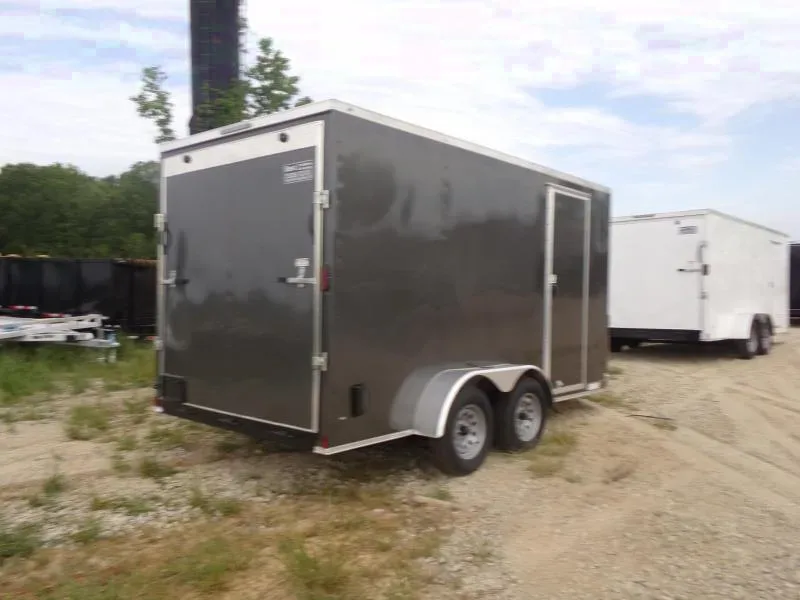 2025 Diamond Cargo 7x14 7' Tall Enclosed Trailer w/ Ramp Door