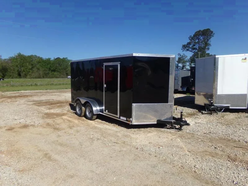 2025 Diamond Cargo 7x14 6'3" Enclosed Trailer w/ Ramp Door